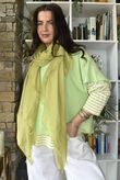  Perfect Breton V Long Sleeve Top Soft Lime /15